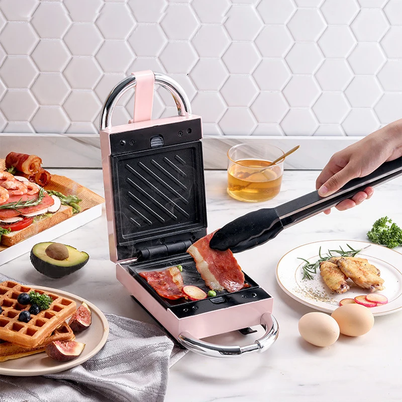 650W Electric Sandwich Maker Waffle Maker Toaster Baking Machine Multi-baker Breakfast Machine takoyaki Sandwichera 220V