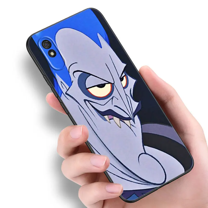 Anime Hades Evil Queen Phone Case For Xiaomi Redmi Note  5 6 7 K40 K60 Pro 7A 8A 9A 9C 9i 9T 10A 10C 12C A1 A2 Plus Black Cover