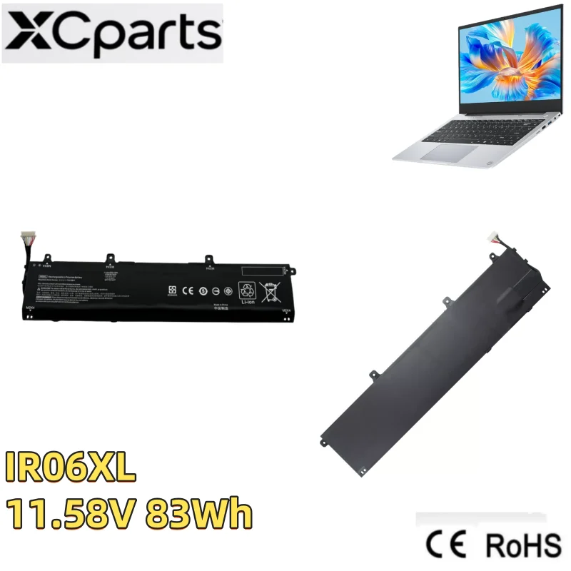 

New IR06XL laptop battery 11.58V 83Wh For HP ZBook Power G7 Mobile Workstation IR06083XL TPN-DB0C M02029-005 M01523-2C1 9Cell