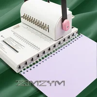Binding Machine 2:1 Double Wire Binding Machine Single-pass 20 Pages Punching Suitable for Book and Notebooks Binding 3