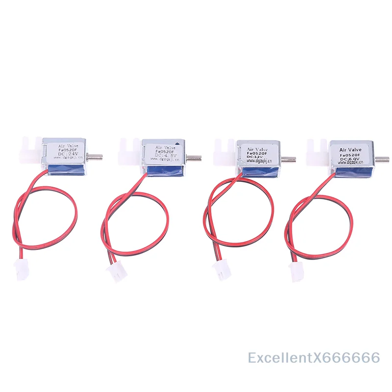 Tiny Mini Solenoid วาล์ว DC 4.5V 6V 12V 24V ปกติปิด N/C Flow Control วาล์วน้ําสําหรับปั๊มน้ํา