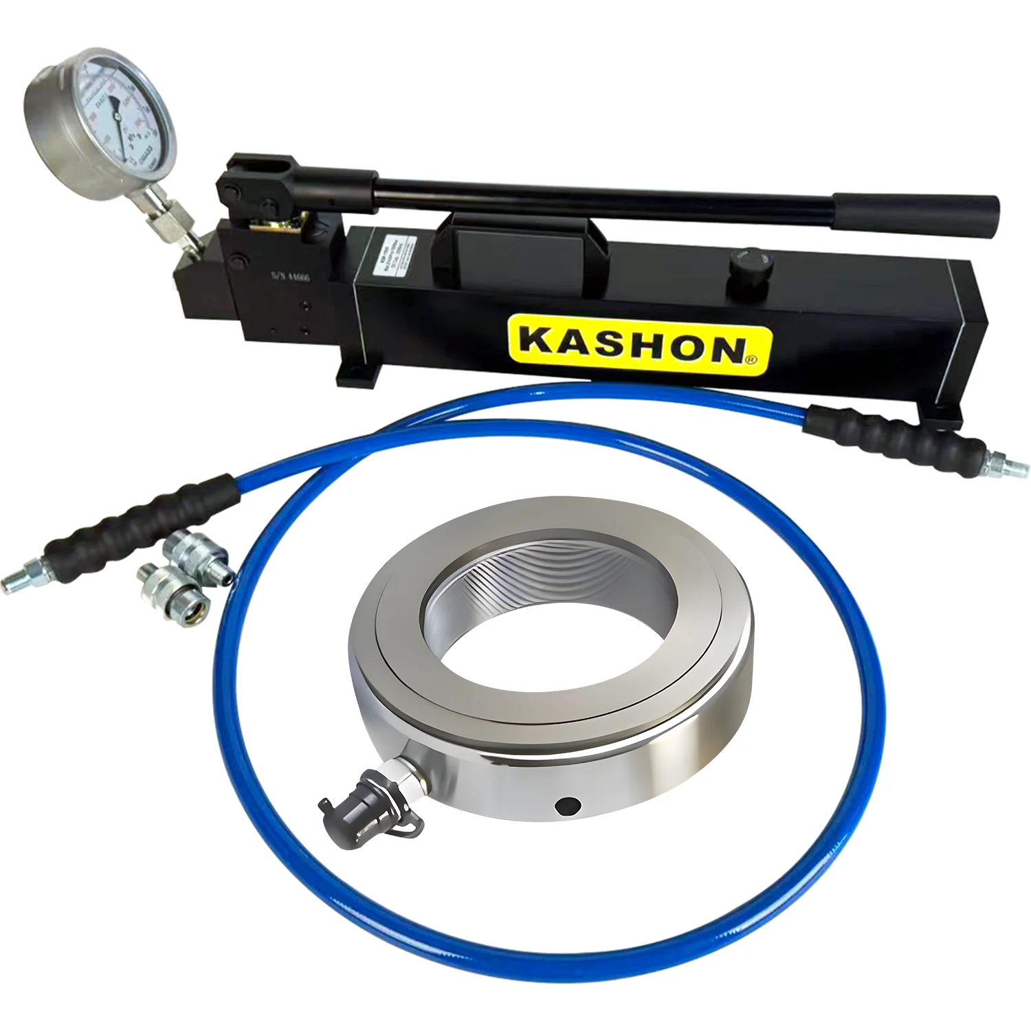 HMV-17E, Hydraulic Nut Tool Kit with Hand Pump for Assembly and Removal of Tapered Sleeve Bearings
