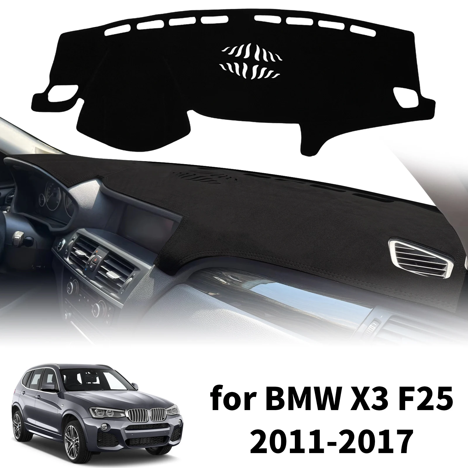 bmw-x3-f25-2011-2015-2016-2017用-車のダッシュボードカバー-サンシェード-滑り止めプロテクター-ダッシュマット-インテリア装飾パッド-アクセサリー