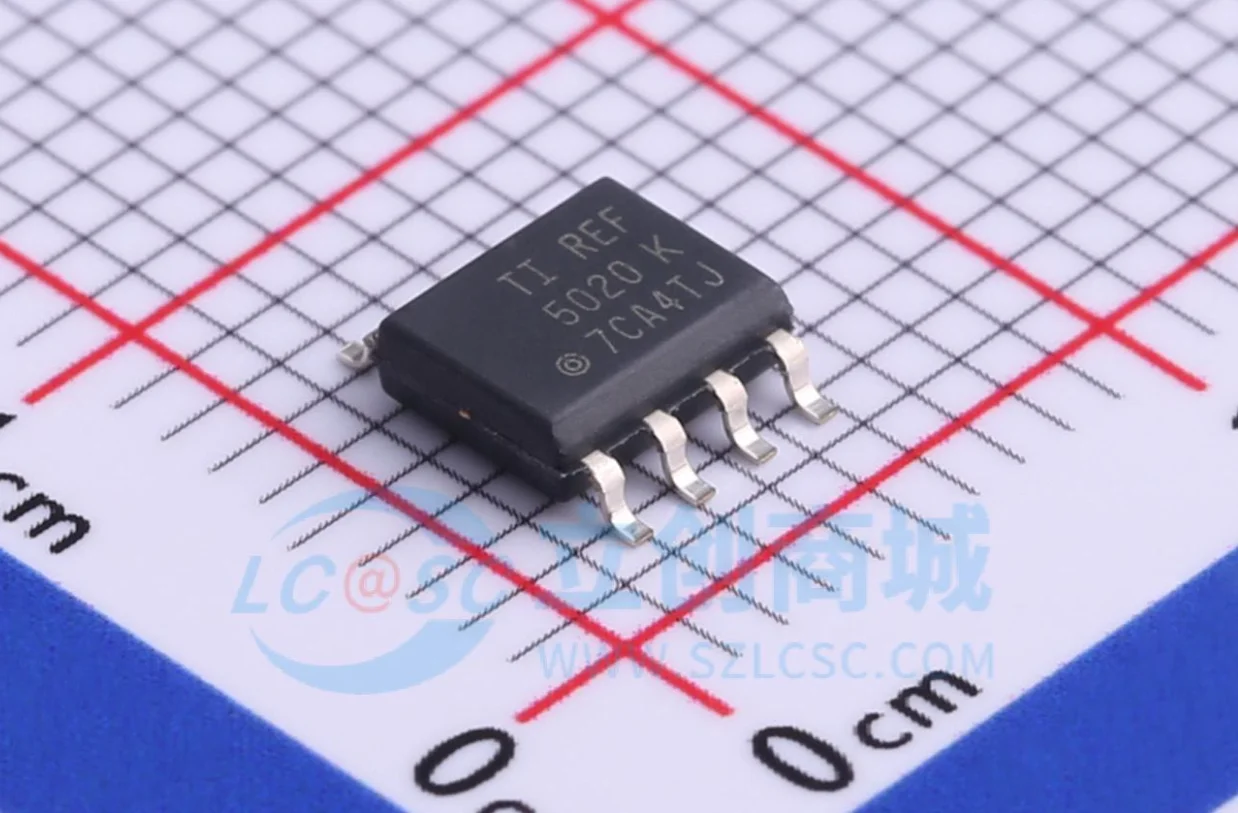 8pcs   REF5020IDR REF5020ID silk screen 5020 precision voltage reference chip SOP8 brand 100% new original