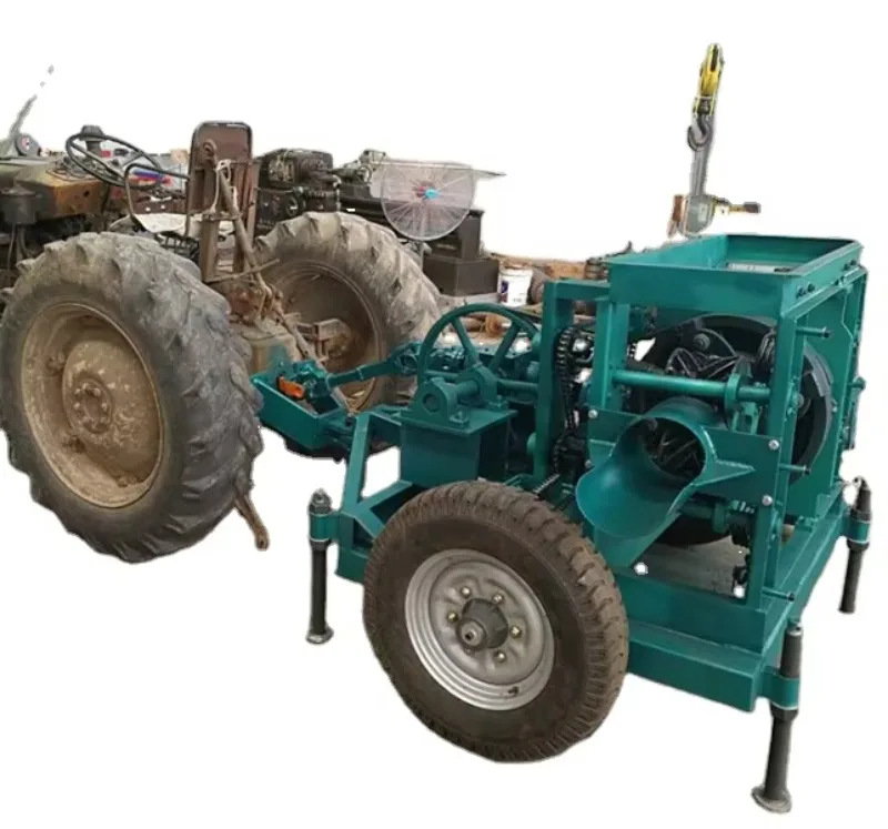 Portable Log Debarker｜Wood Peeling Machine Sawmill Equipment Work with Tractor PTO
