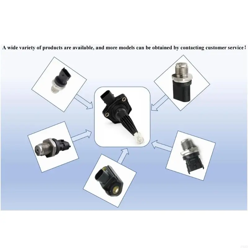 Automotive Engine Temperature Monitoring Device Plastic & Metal Housing Enhances Durability 13621284397 for Car