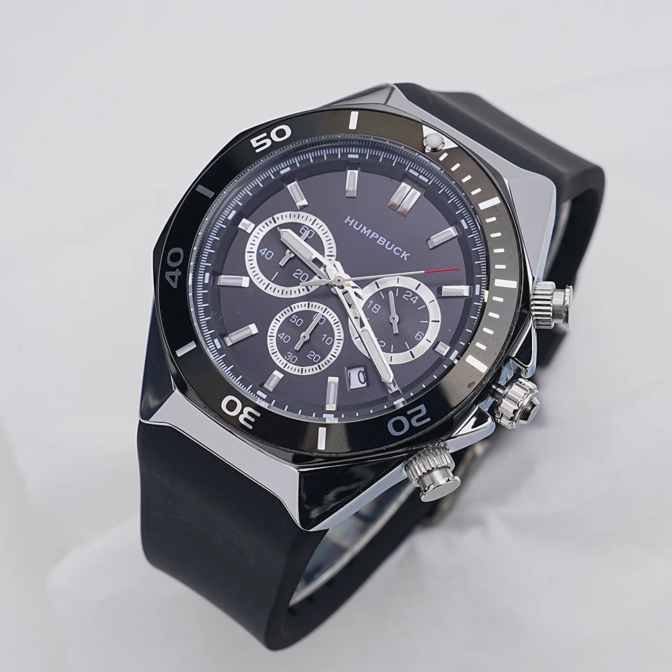 HUMPBUCK Watch Large Dial Quartz Watch Waterproof Wristwatch for Sports Lovers with Gift Option and Comfortable Strap