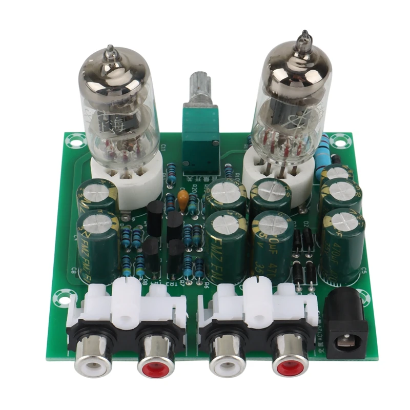 6J1 Hifi Stereo Electronic Tube Preamplifier Board Finished Preamp Amplifer Buffer Effect Device