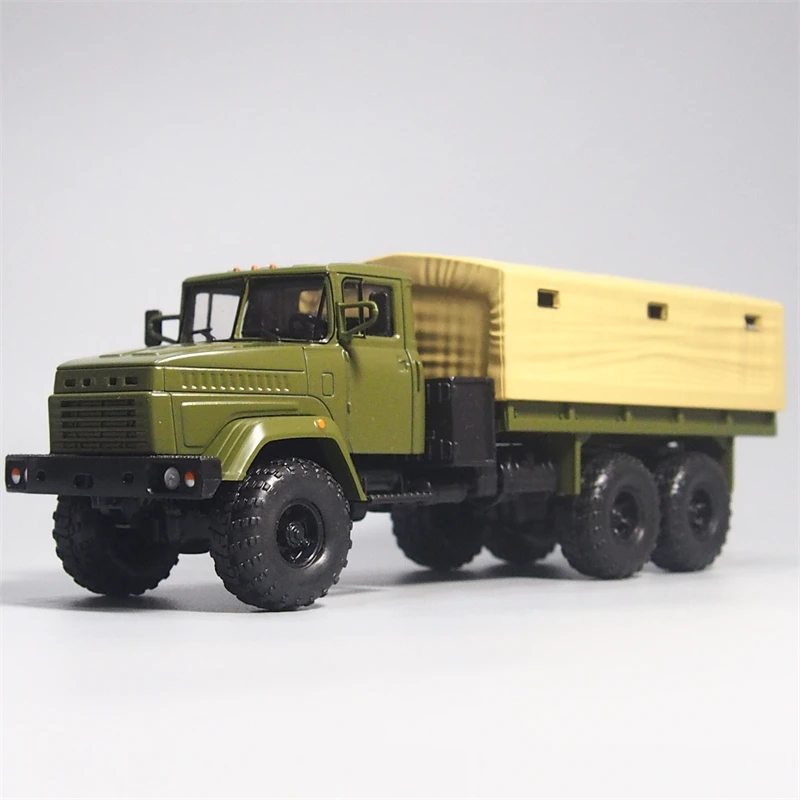 1: 43 Ukraine K6322 heavy transport truck model  Alloy simulation vehicle model