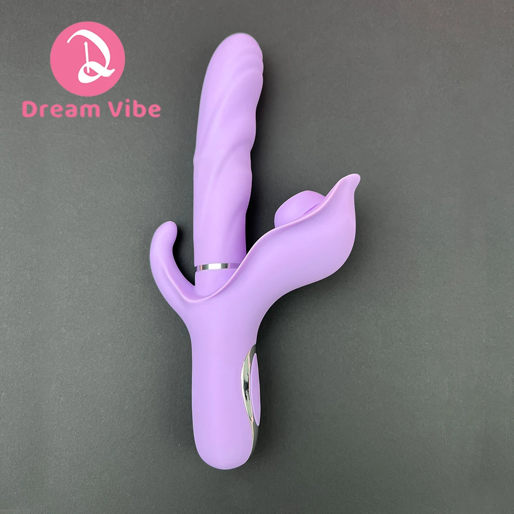 لونا بلوم متعددة الوظائف أرنب هزاز الثلاثي محفز البظر G-بقعة الشرج جديد كبير المثيرة لعبة الجنس النساء متعة الاختراق #5