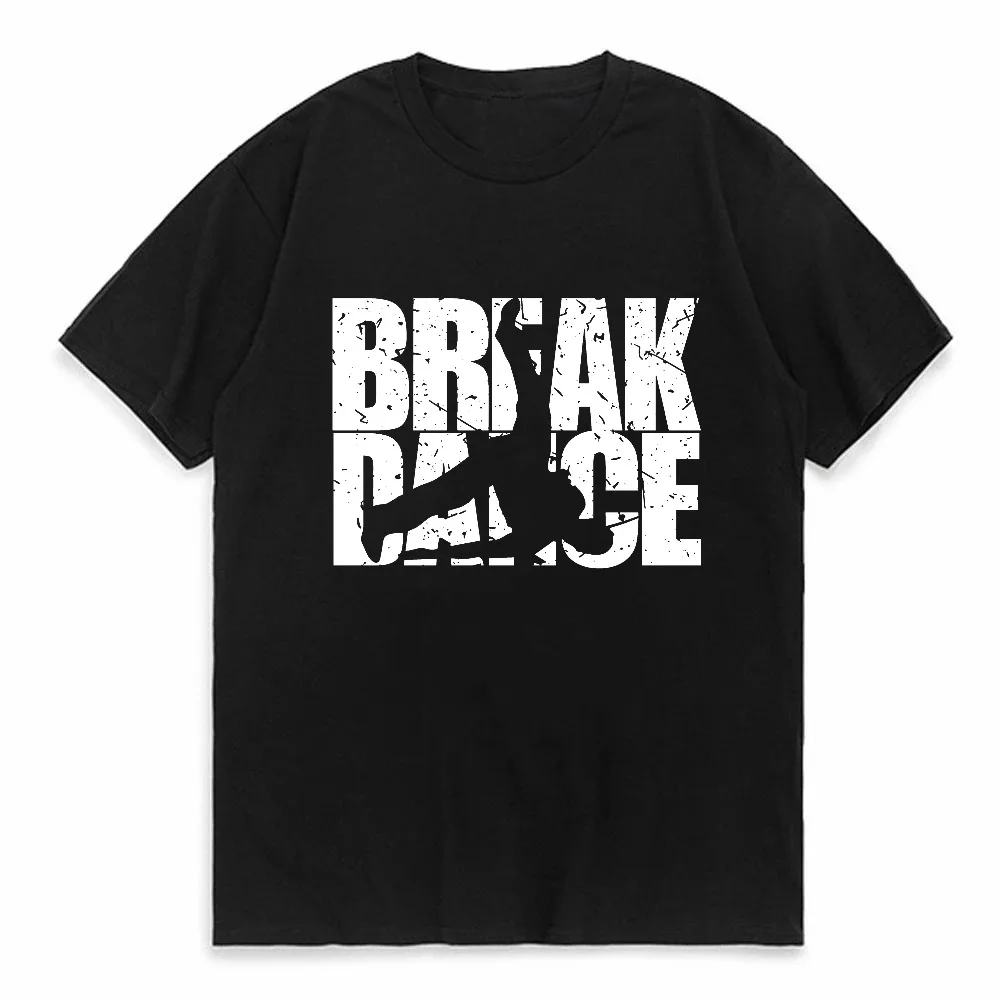 Break Dance T Shirts fashion Retro Novelty Breakdance Graphic Streetwear Man T-shirt women Crew Neck Short Sleeve tee
