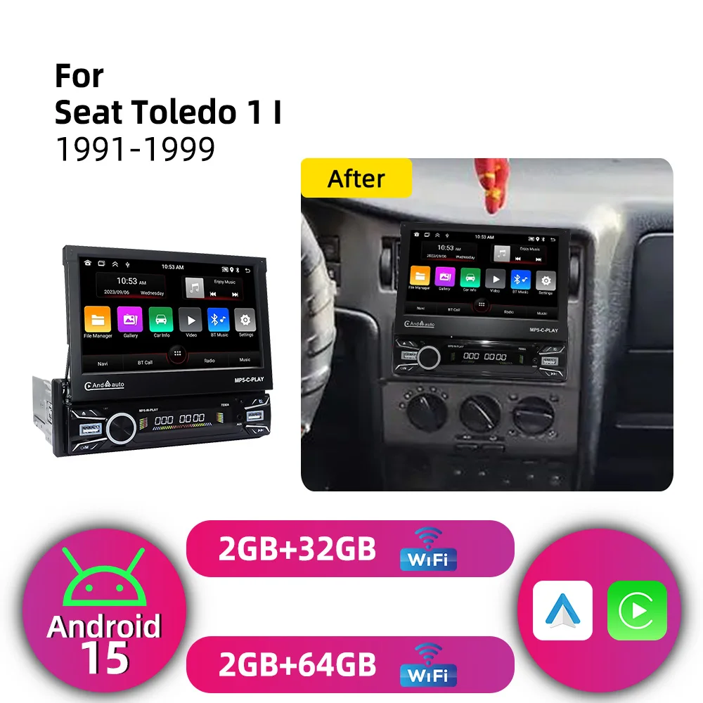 For Seat Toledo 1 I 1991-1999 7