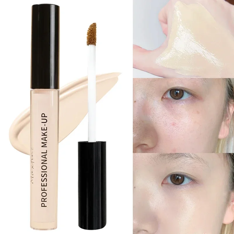 1PC Liquid Concealer Stick Moisturizing Foundation Cream Waterproof Lasting Cover Acne Dark Circles Face Contour Makeup Cosmetic