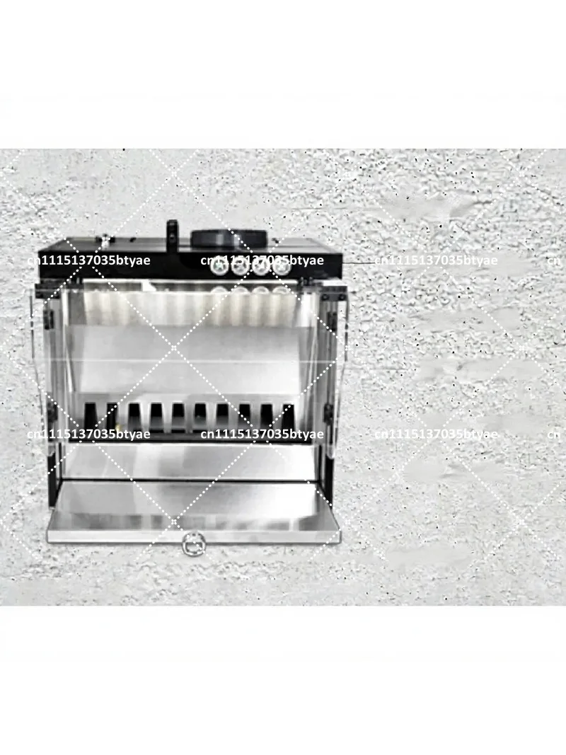 Stainless Steel Water Curtain Spray Booth Negative Pressure Exhaust Workbench for Painting Projects
