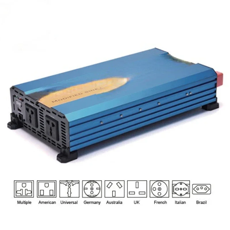Transgraniczne gorące wyprzedaże UE Gniazdo Czysta Sinusoida Inwerter 12 V 220 V Inwerter 240 V