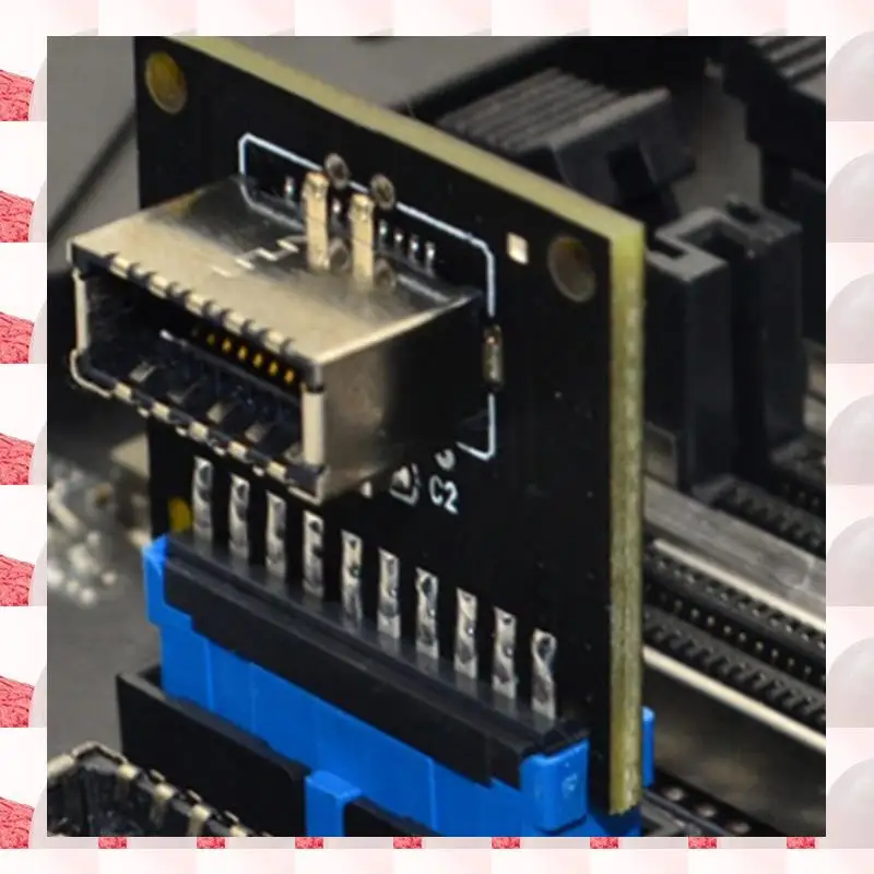 ABGN USB 3.0 к USB 3.2 типа C, передний кабель-переходник типа E, 20-контактный на 19-контактный адаптер для настольных компьютеров