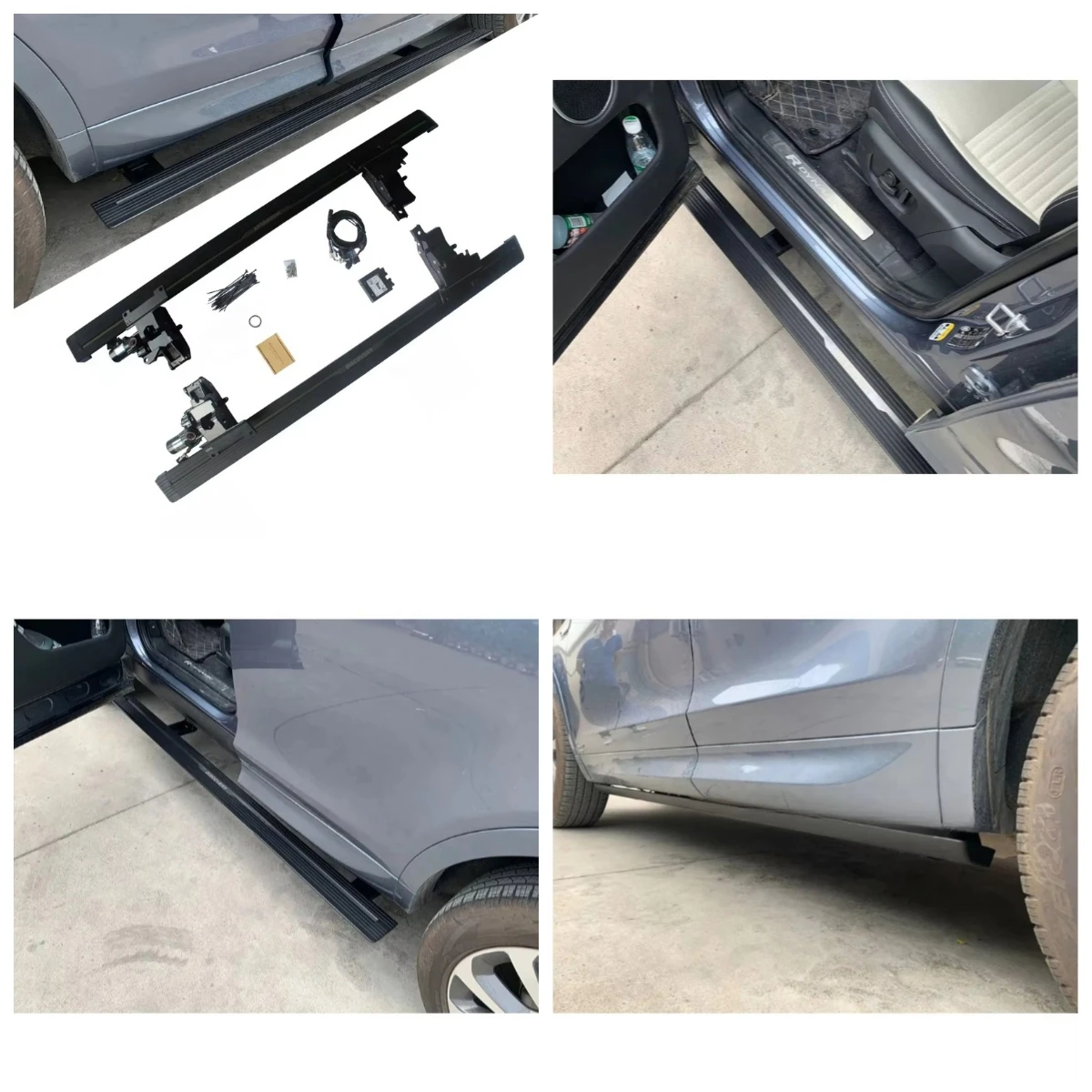 

Stlf Durable Car Parts Kit Driver Passenger Side Step Power Running Board For Discovery Sport 2013-2022 Auto Accessor