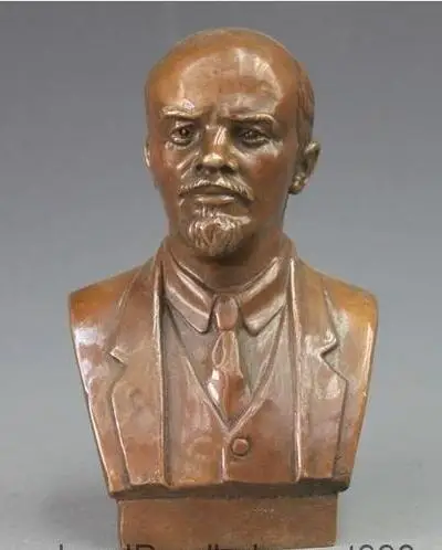 Western Bronze Copper Russia Communist thinkers Vladimir Lenin Art Sculpture