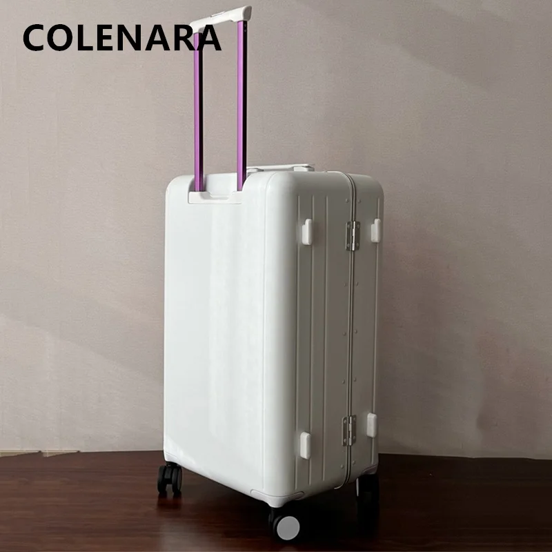 

COLENARA Luggage Travel Bag 24“26 Inch Large Capacity Trolley Case 20" ABS + PC Boarding Box Men and Women Unisex Suitcase