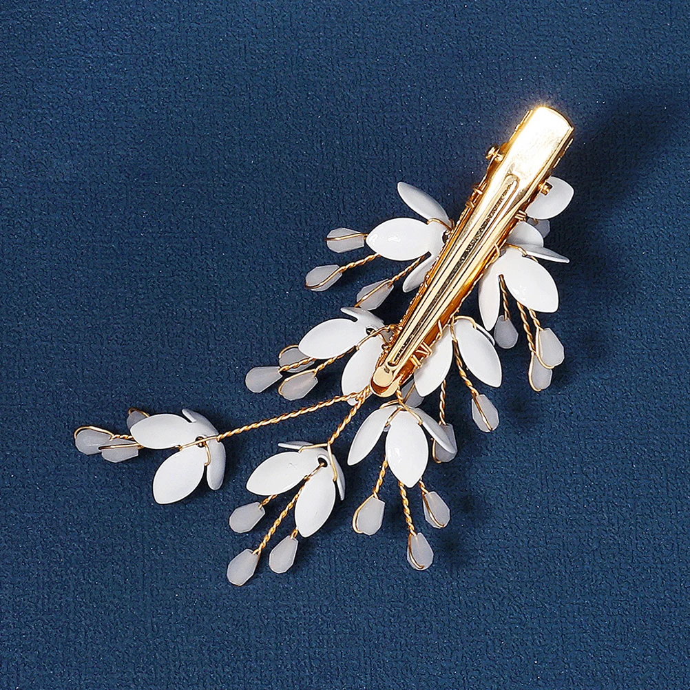 

Crystal Flower For Women Elegant Barrettes Wedding Flower Barrettes Party Hair Clips Decorative Hair Accessories Pcs