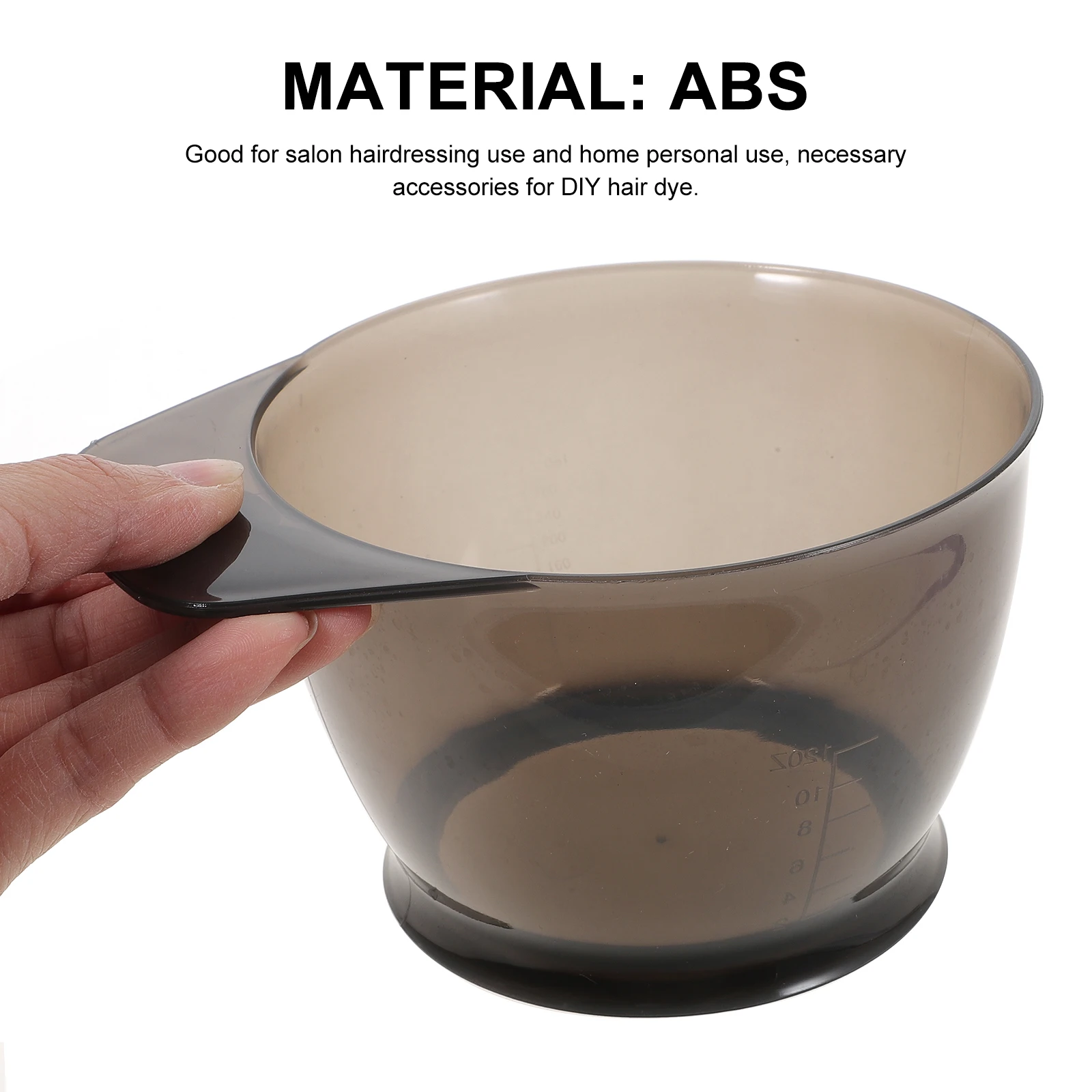 

2Pcs Hair Coloring Kit Reusable Salon Dye Set Plastic Bowl Brush No Hair Dye Tools for Home Professional Use