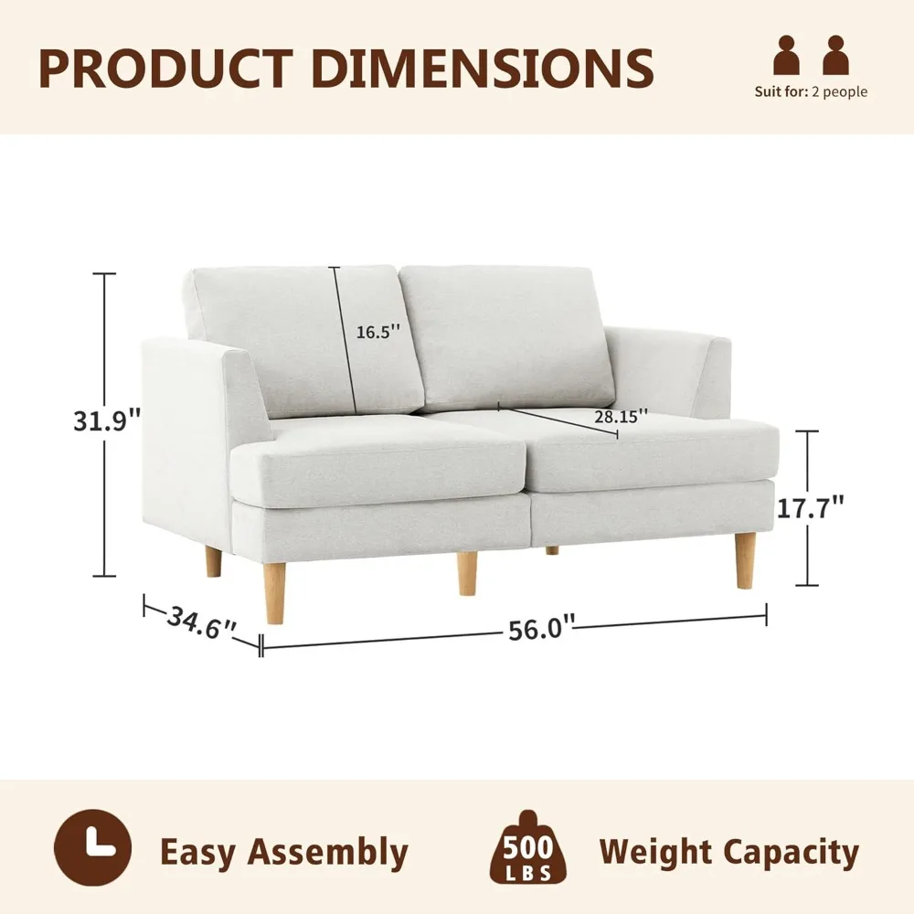 Loveseat Sofa 56