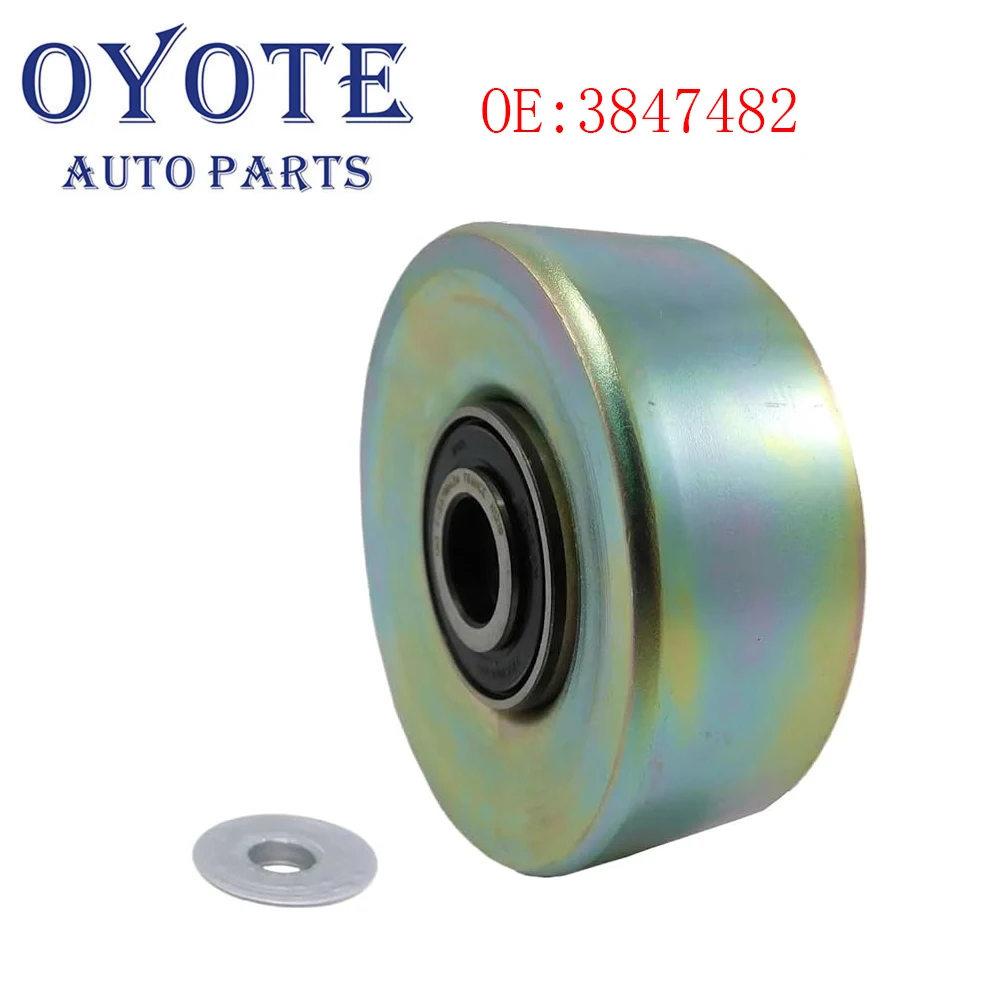 

OYOTE Idler Pulley For Volvo Penta D4 180 210 225 260 300 D6 280 310 330 350 3847482