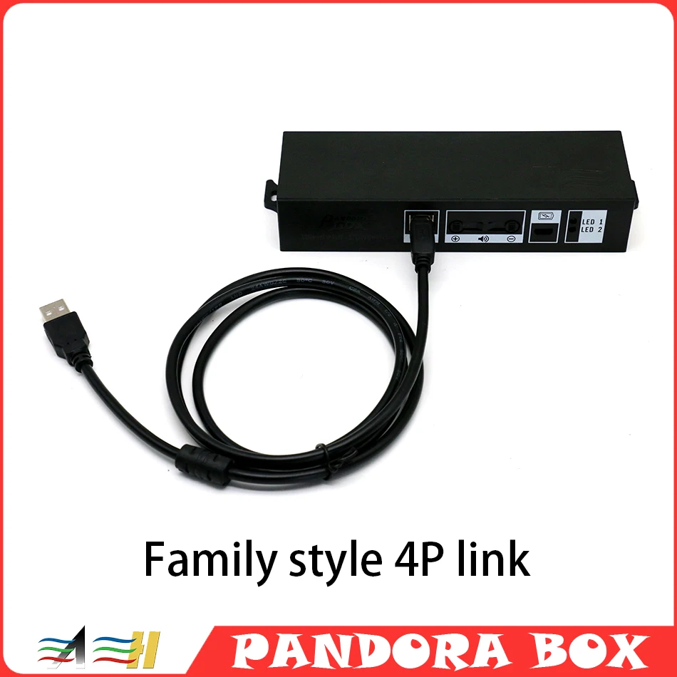 Pandora box retro game motherboard Family4P converter small card supports connection to PC Steam/PS3/Android 2-4P connection