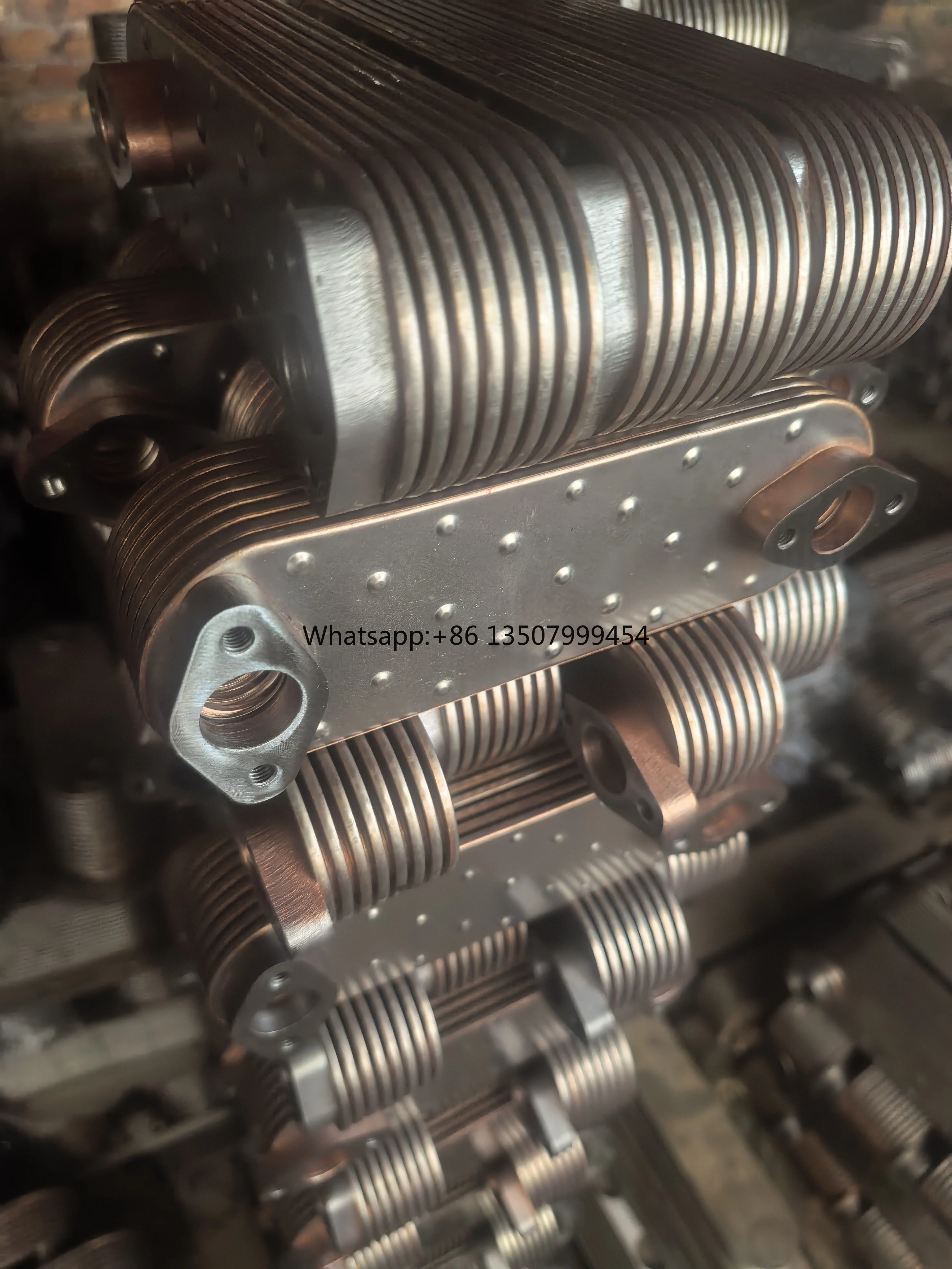 

Premium Quality Heating Stainless Steel Fin Hydraulic Oil Cooler for Chiller Refrigerator