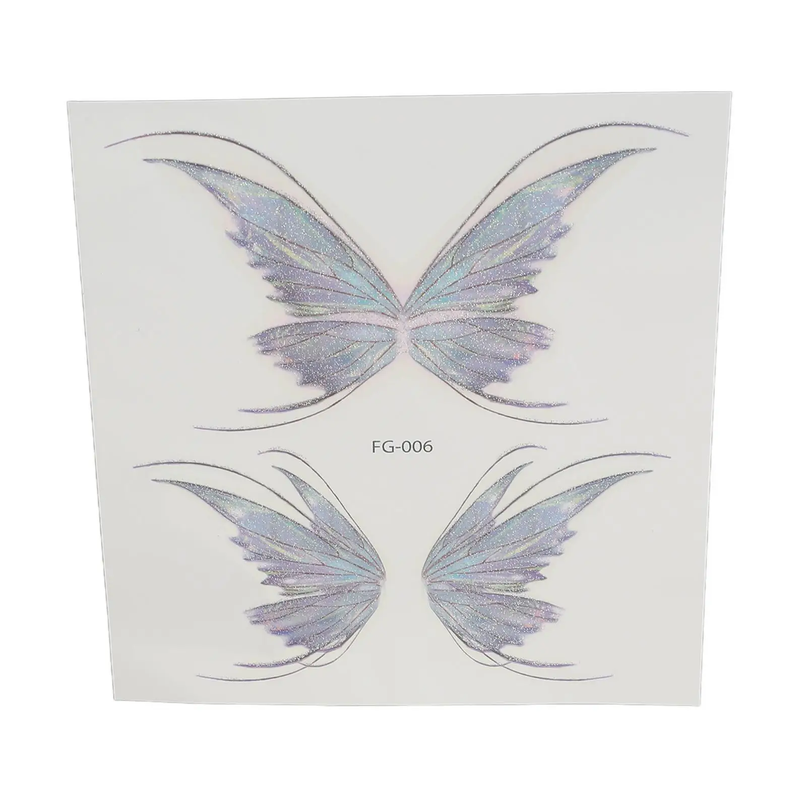 Kleurrijke gezichtsmake-up sticker veilig gemakkelijk schoon te maken glitter tattoo sticker multifunctioneel voor diy body art decor