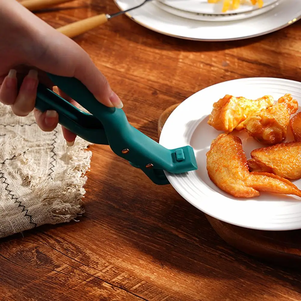 Kitchen Anti-Scald Plate Clip Multifunctional Non-Slip Silicone Bowl Lifter Household Gadget