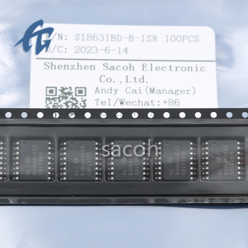 (Sacoh Elektronische Componenten) SI8631BD-B-ISR 2Pcs 100% Gloednieuw Origineel In Voorraad