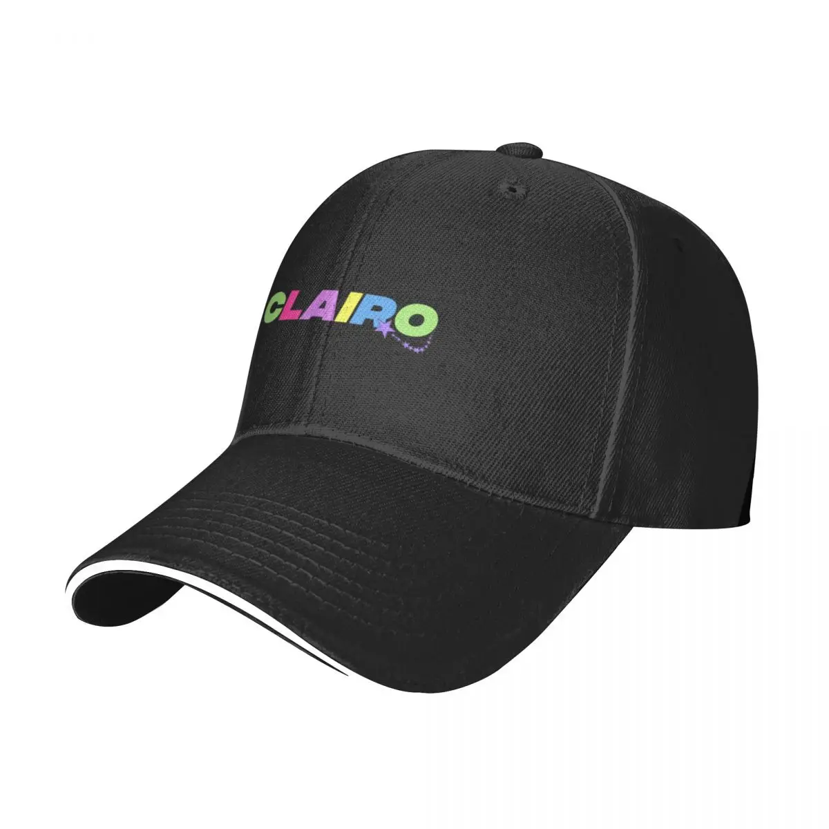 Colored Clairo stars Baseball Cap Hip Hop Visor cute Girl Men's