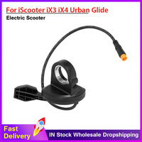 Electric Scooter Thumb Throttle 3Pin Waterproof WP For iScooter iX3 iX4 Urban Glide E-CROSS ONE Pro2 Thumb Dia Accelerator