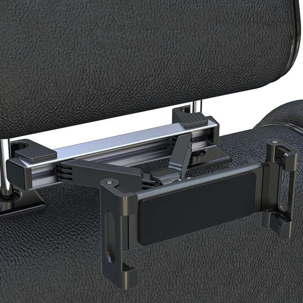 

Car Headrest Mount Adjustable Tablet Car Holder Seat Headrest Tablet Stand Non-Slip Durable Abs Back Seat Phone Holder