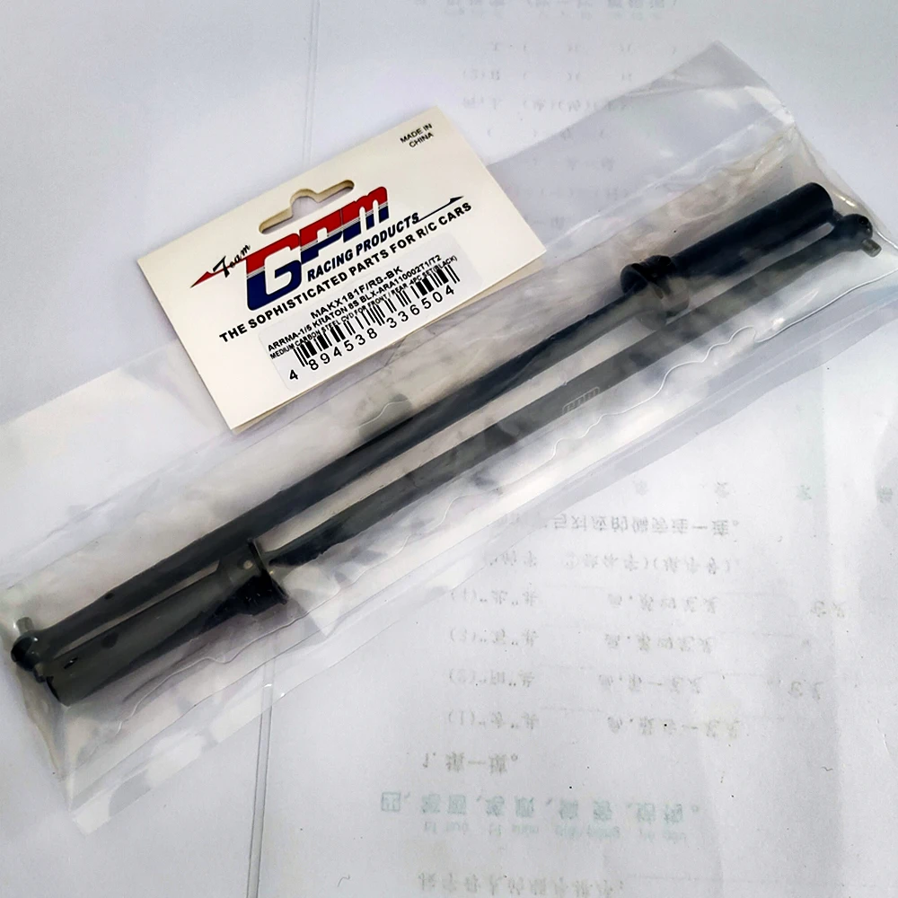 

GPM for ARRMA 1/5 KRATON OUTCAST EXB V2 8S RC Car Metal Steel Front Rear CVD Drive Shaft Universal Joint ARA310926 ARA310932