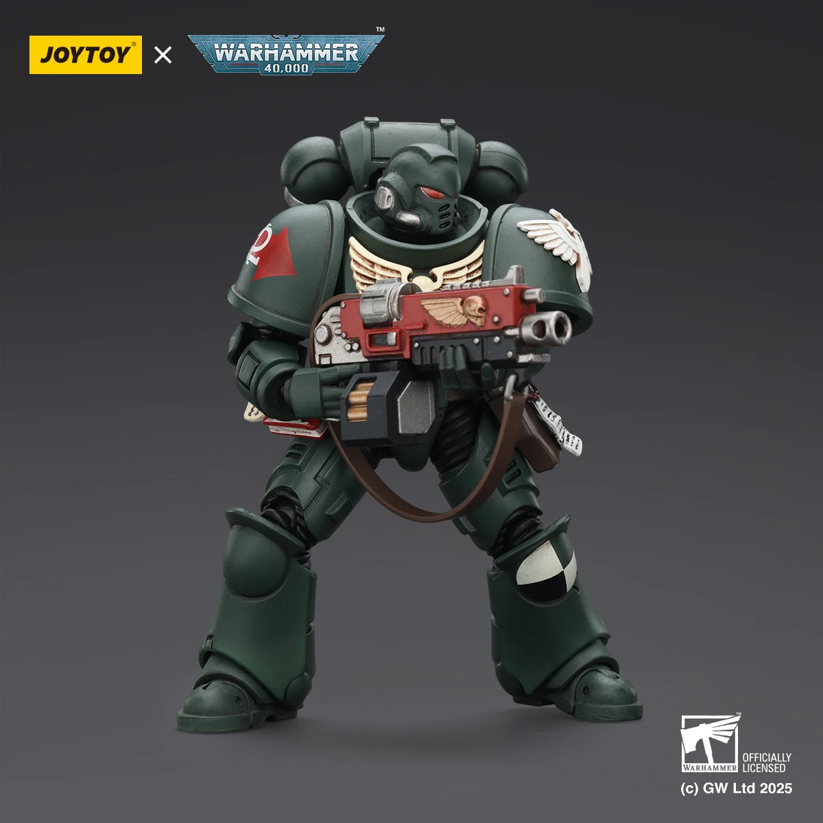 [الطلب المسبق] مجموعة ألعاب مجسمة من JOYTOY 1/18 Warhammer 40K Dark Angels Intercessors Brother Nadael Brother Asharr