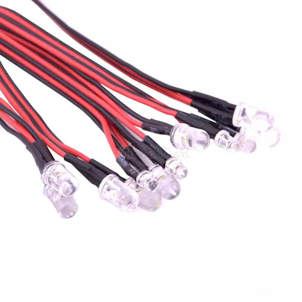 Kit Éclairage 12 LED RC Voiture - Feux Clignotants 4 Modes Pour 1/10 1/8 HSP Tamiya SCX10