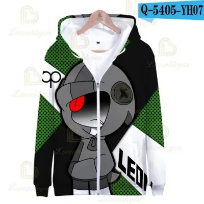 Baby Sweatshirt Men Women 3D Print Fashion New 2024 Thin Hoodie Game Anime Leon Hoodie Hoodies Boys Girls Gift