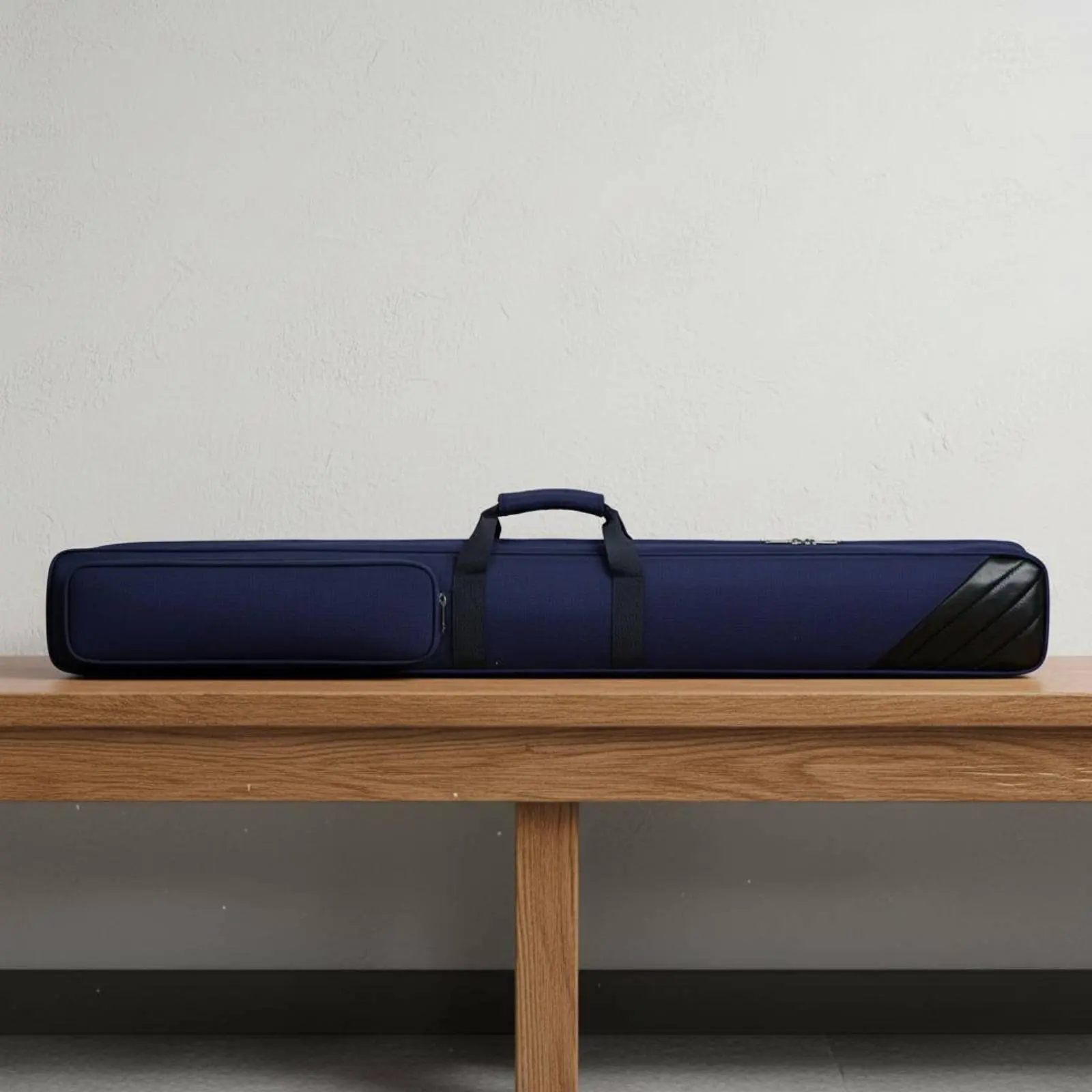 

3/4 Jointed Cue Bag Portable 1/2 Jointed Cue Case Snooker Stick Storage Bag Sturdy Sports Accessory Comfortable Grip for Travel