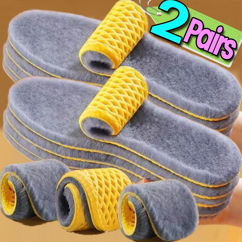 

Unisex Adult Self Heating Insoles Thermal Plush Winter Foot Warmers Inserts Cushioning Shoes Pads for Sports Shoes Snow Boots