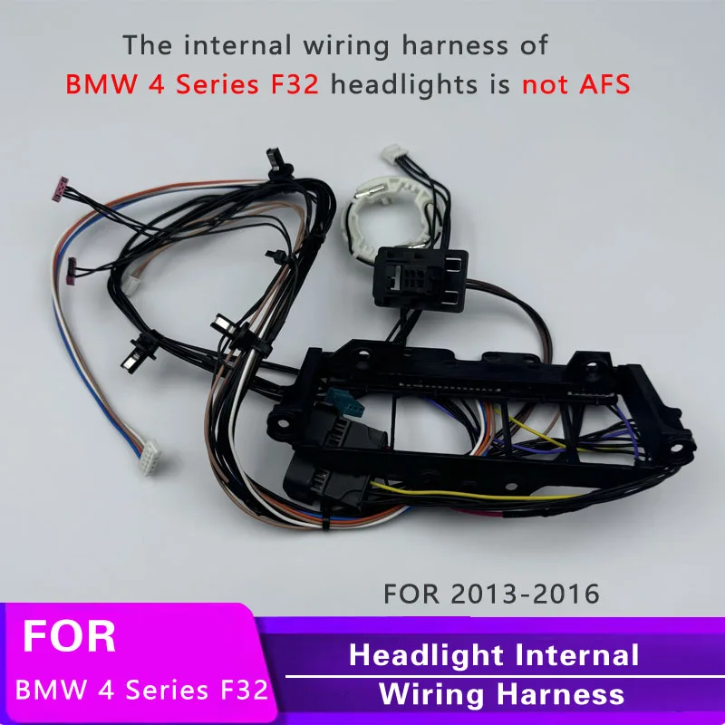 

Suitable for BMW 4 Series 420 425 428 F32 headlight internal harness plug circuit group headlight harness assembly non AFS