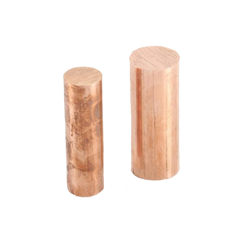 Solid Round Pure Copper Rod anode electrode Cu Bar Cylinder Stick for Copper Plating Solution and Metalworking 2mm to 50mm Long