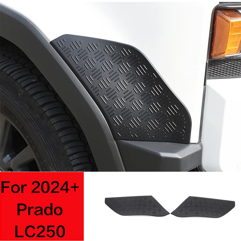 

For 2024+ Toyota Prado LC250 ABS car front wheel anti-scratch plate car front bumper guard body kit car accessories