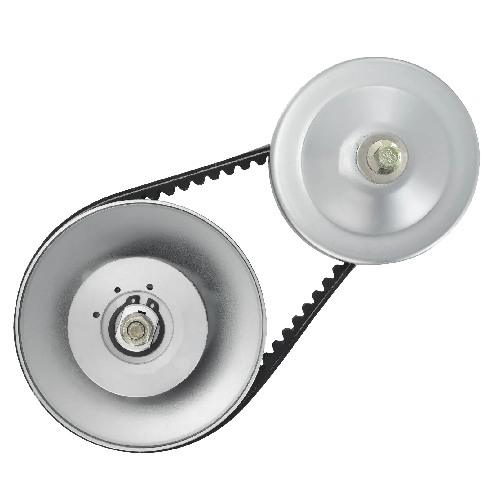 

Go-Kart Torque Converter, 3/4" Go-Kart Clutch Kit, 30 Series Asymmetrical Driver Pulley Replacement With Drive Belt, For 2-8 HP