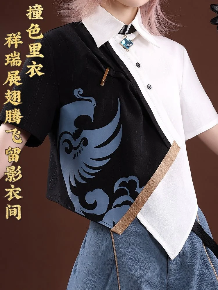 Genshin Impact Cosplay Roupas, Roupas de desenho masculino, Roupas formais c, Outono