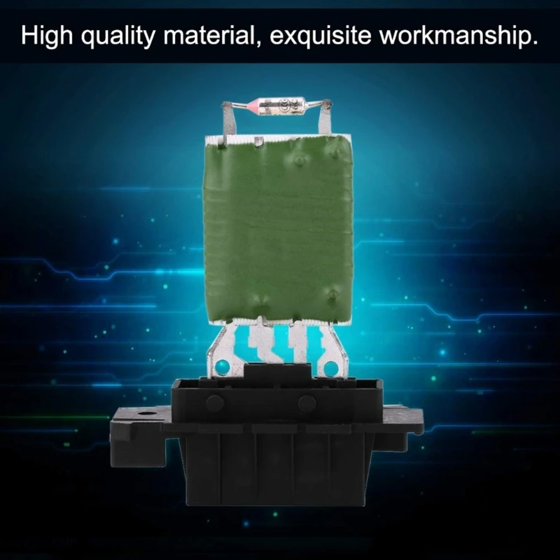 77364061, 6450XR Blower Motor Resistors Heater Blower Motor Fan for Jumper Boxer Ducato H9EE