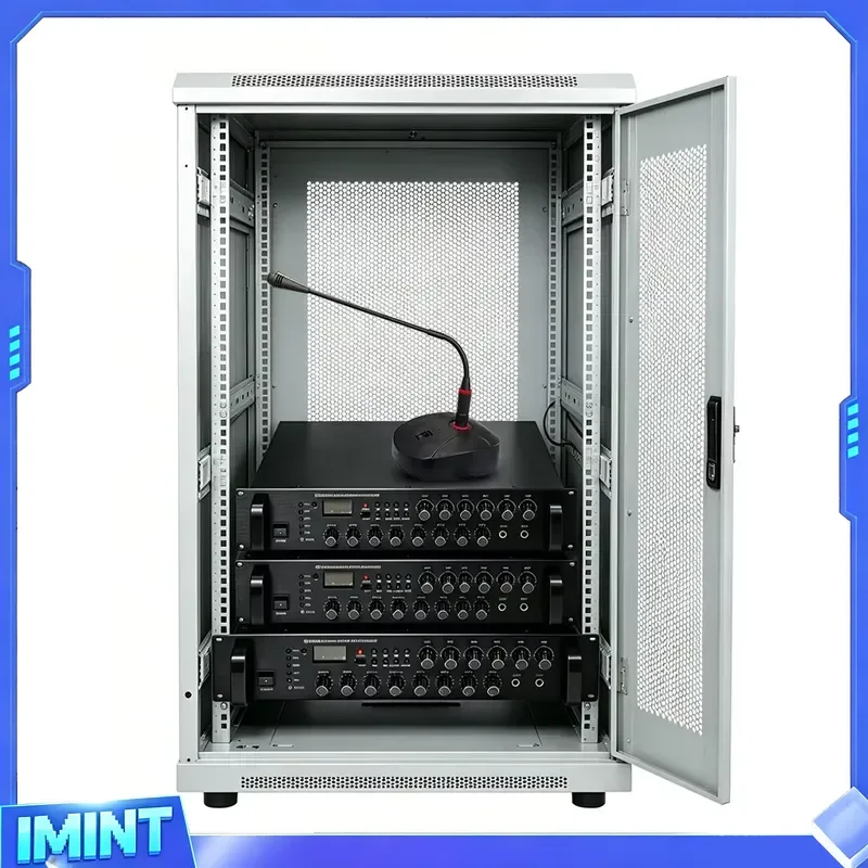 Multi-Functional 6-Zone Public Address FM Broadcast Amplifier with Independent Volume Control