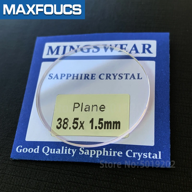 41pcs 20mm-40mm Sapphire Crystal Flat Anti-Scratch 1.5mm Thick Transparent Watch Glass 29mm 30mm 33mm 33.5mm 36mm 38mm 39.5mm image 6