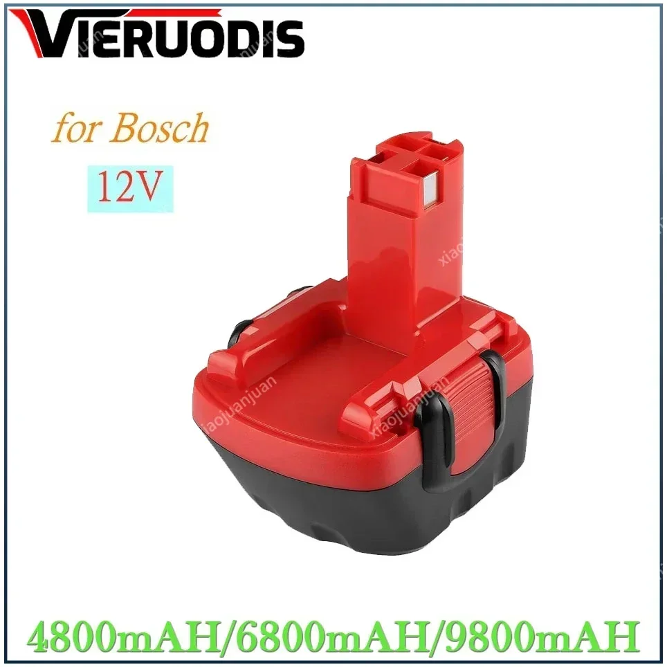 For Bosch 12V 9.8Ah PSR 1200 Rechargeable Battery GSR 12V AHS GSB GSR 12VE-2 BAT043 BAT045 BAT046 BAT049 BAT120 BAT139 Newest